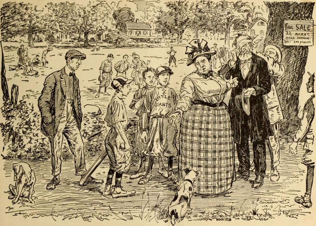 An illustration from Caricature. ed 1913, 1913, leaf 54