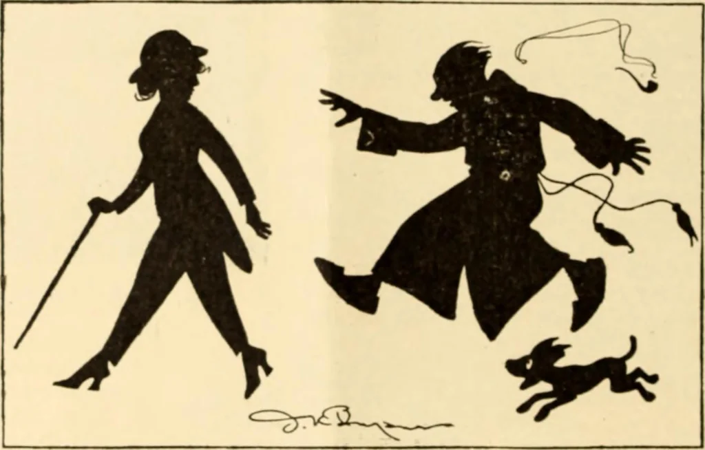 An illustration from Caricature. ed 1913, 1913, leaf 57