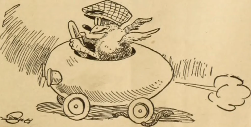 An illustration from Caricature. ed 1913, 1913, leaf 6