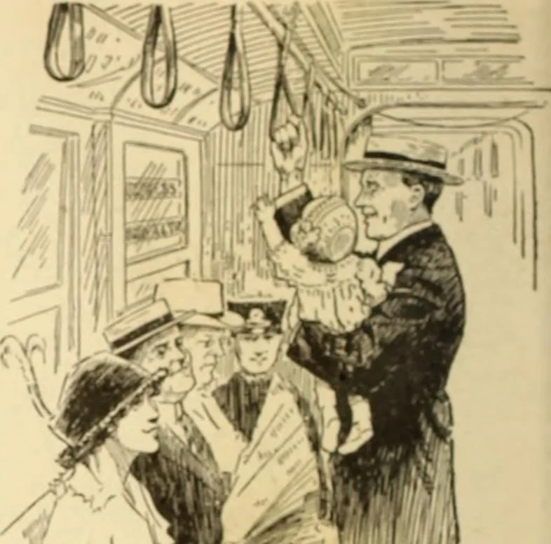 An illustration from Caricature. ed 1913, 1913, leaf 63