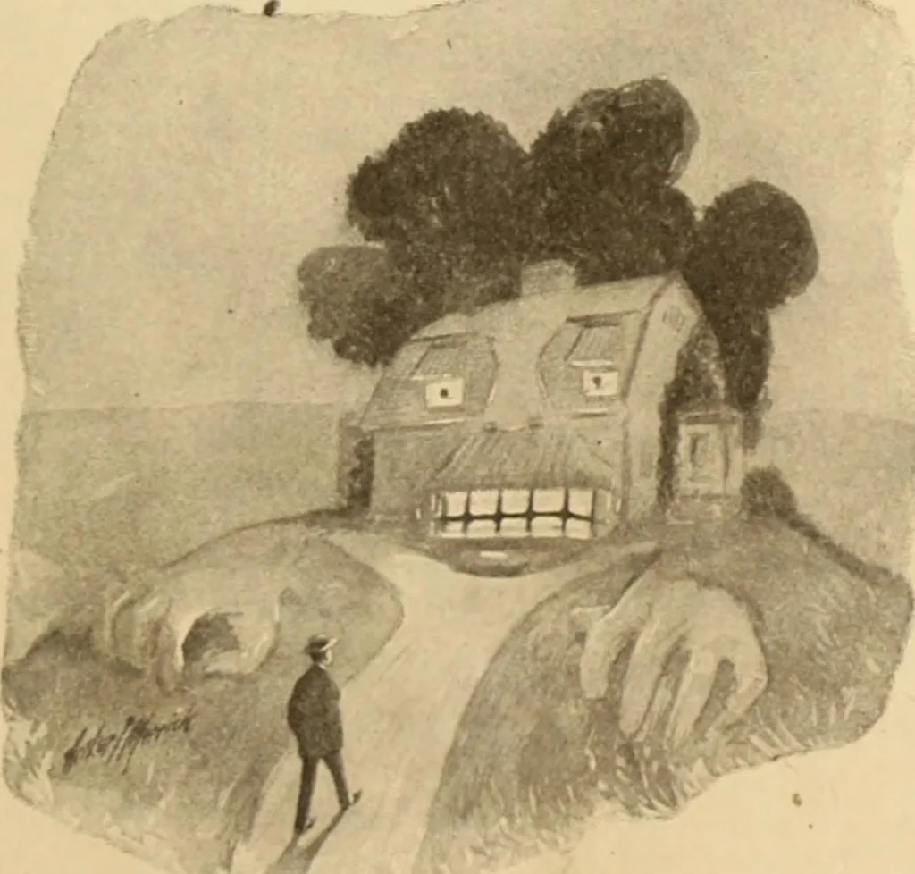 An illustration from Caricature. ed 1913, 1913, leaf 64