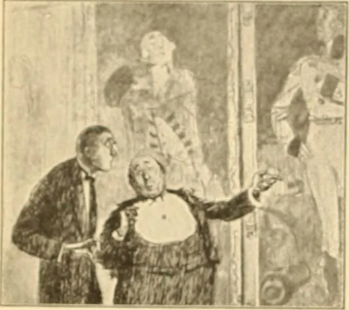 An illustration from Caricature. ed 1913, 1913, leaf 67