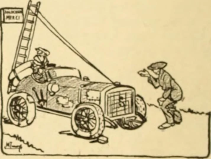 An illustration from Caricature. ed 1913, 1913, leaf 67