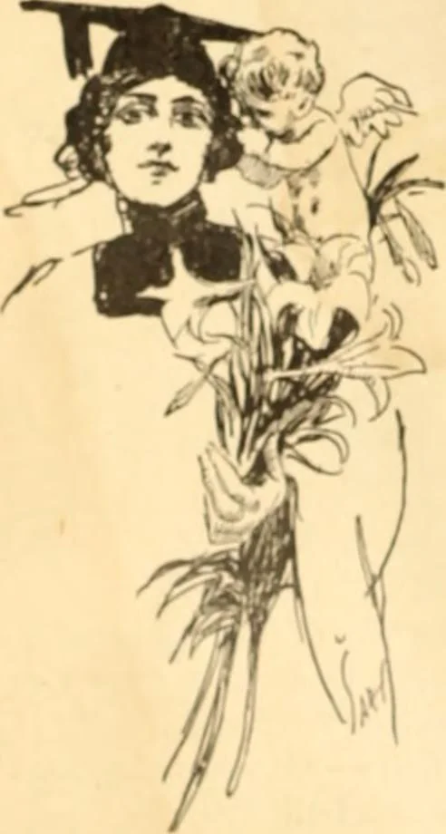 An illustration from Caricature. ed 1913, 1913, leaf 7