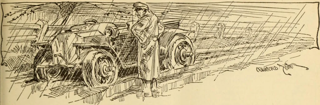 An illustration from Caricature. ed 1913, 1913, leaf 70