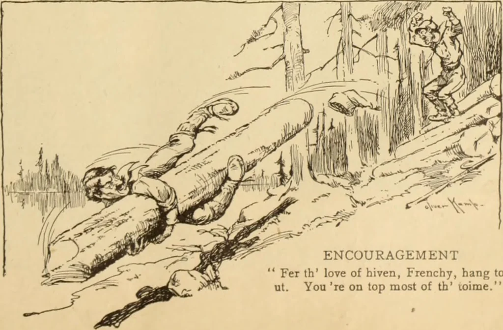 An illustration from Caricature. ed 1913, 1913, leaf 72