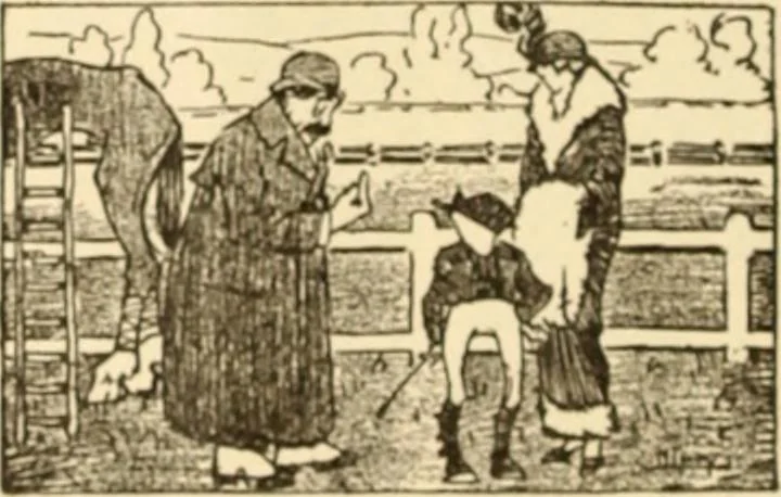 An illustration from Caricature. ed 1913, 1913, leaf 73