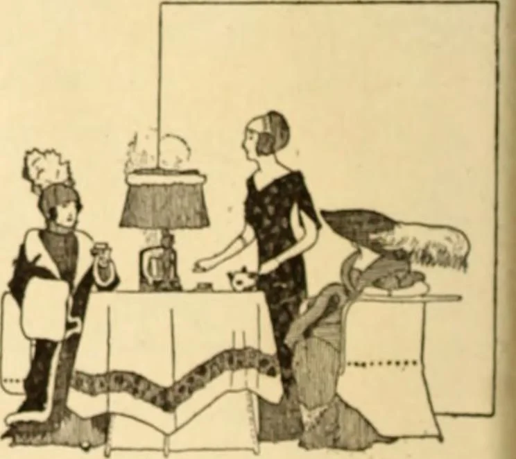 An illustration from Caricature. ed 1913, 1913, leaf 73