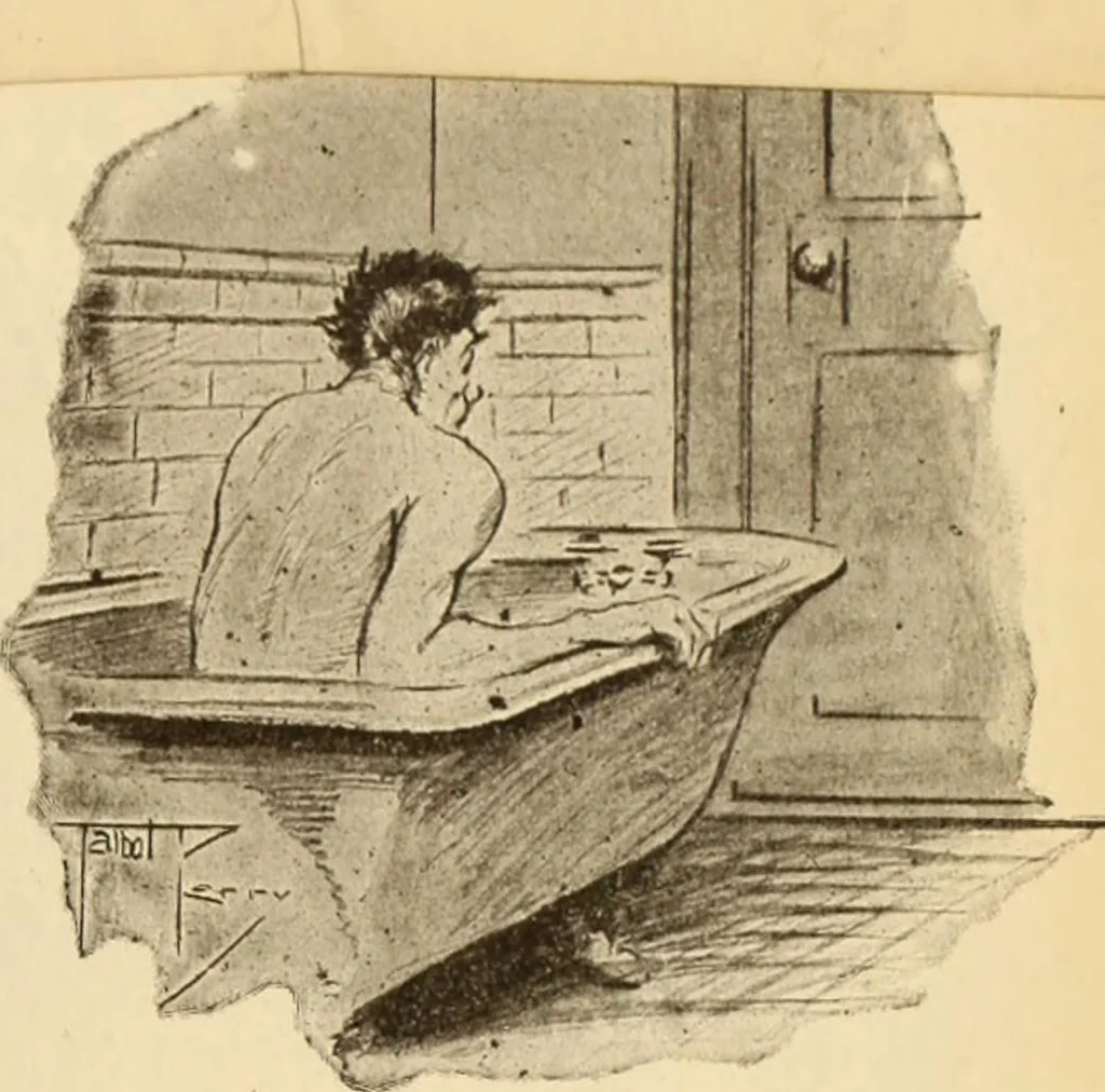 An illustration from Caricature. ed 1913, 1913, leaf 78