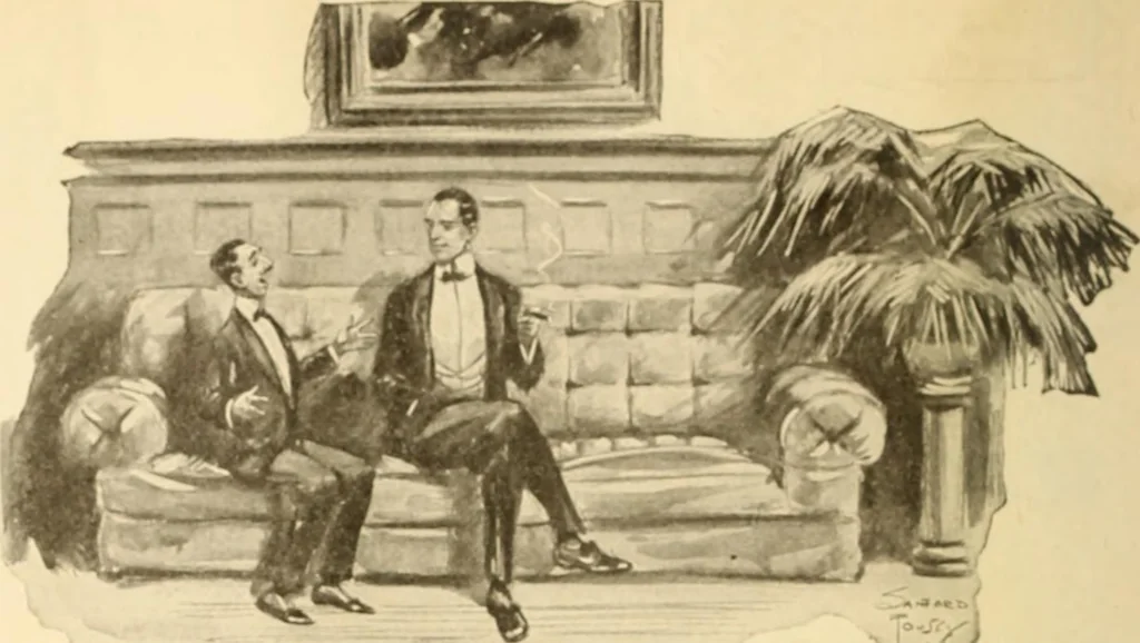 An illustration from Caricature. ed 1913, 1913, leaf 79
