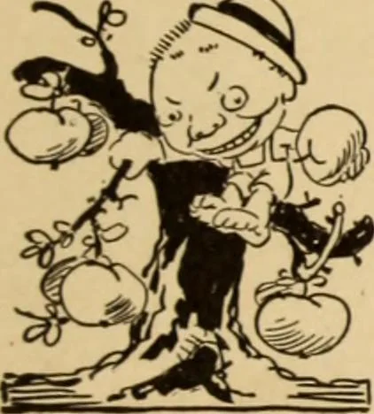 An illustration from Caricature. ed 1913, 1913, leaf 8