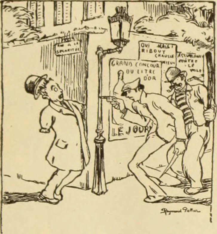 An illustration from Caricature. ed 1913, 1913, leaf 80