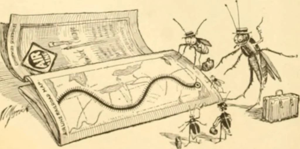 An illustration from Caricature. ed 1913, 1913, leaf 83
