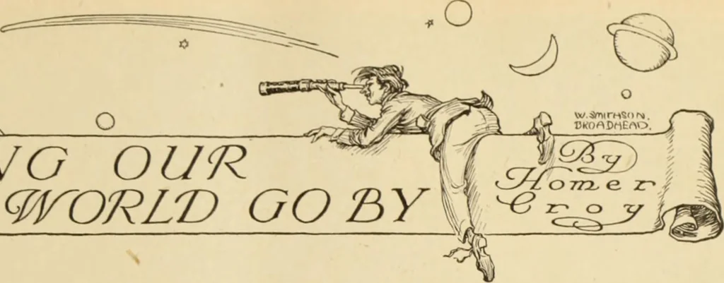 An illustration from Caricature. ed 1913, 1913, leaf 84