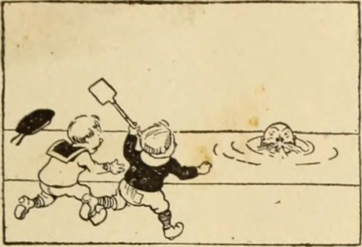 An illustration from Caricature. ed 1913, 1913, leaf 86
