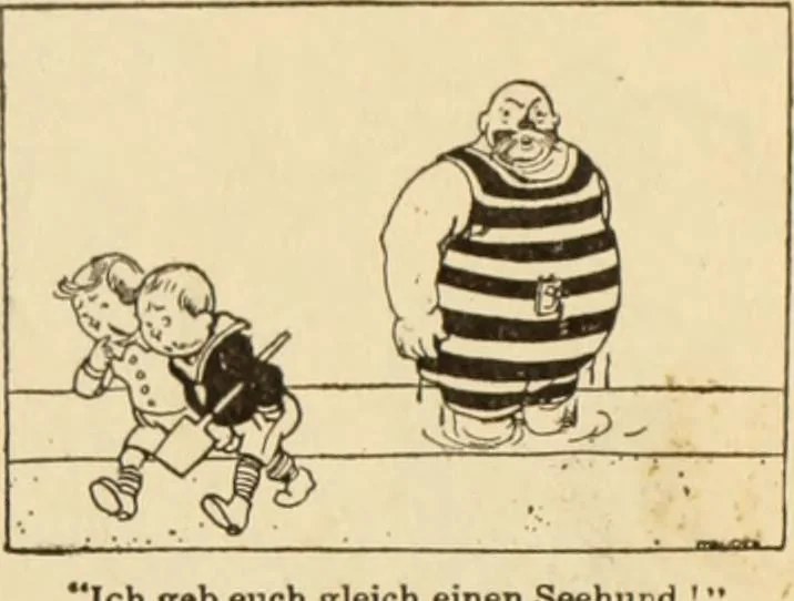 An illustration from Caricature. ed 1913, 1913, leaf 86