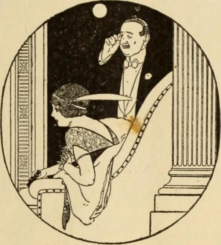 An illustration from Caricature. ed 1913, 1913, leaf 86
