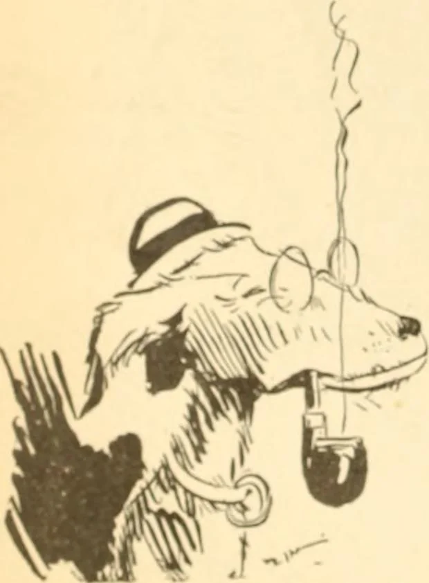 An illustration from Caricature. ed 1913, 1913, leaf 87
