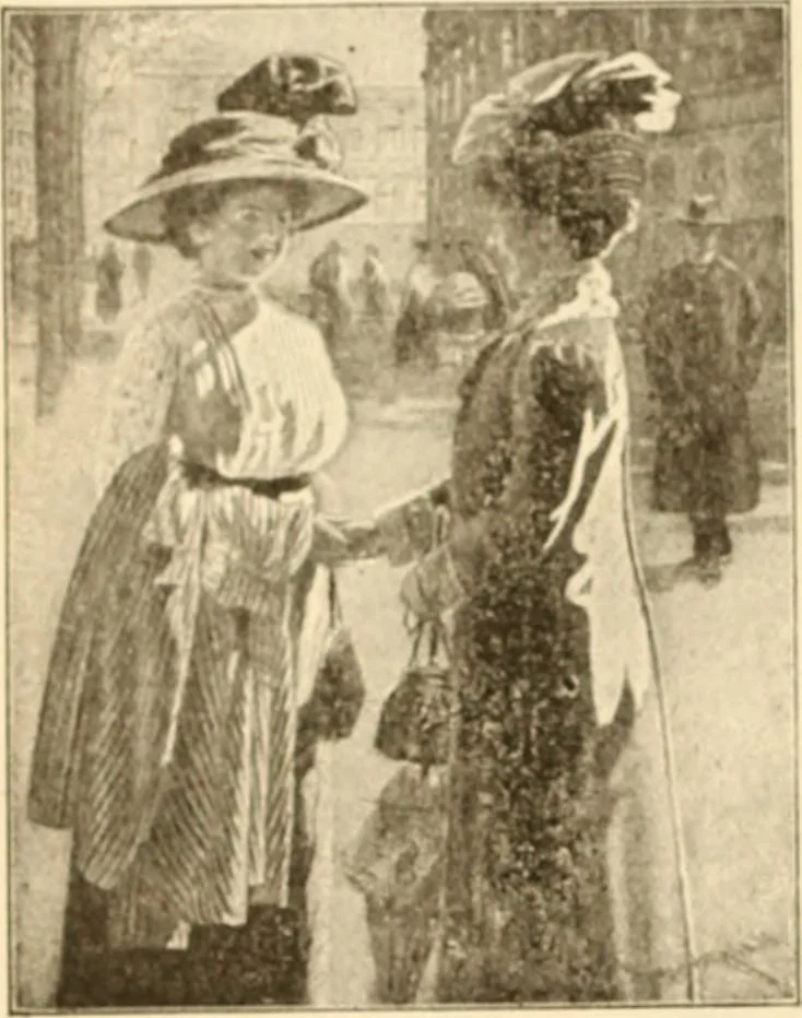 An illustration from Caricature. ed 1913, 1913, leaf 89