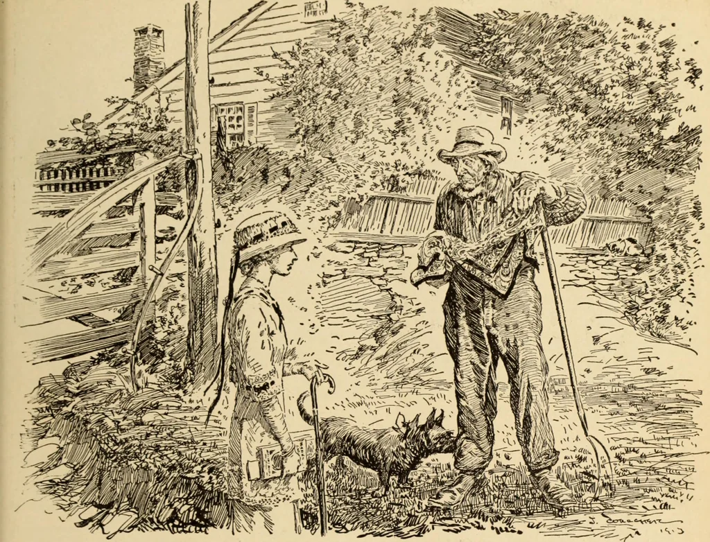 An illustration from Caricature. ed 1913, 1913, leaf 98