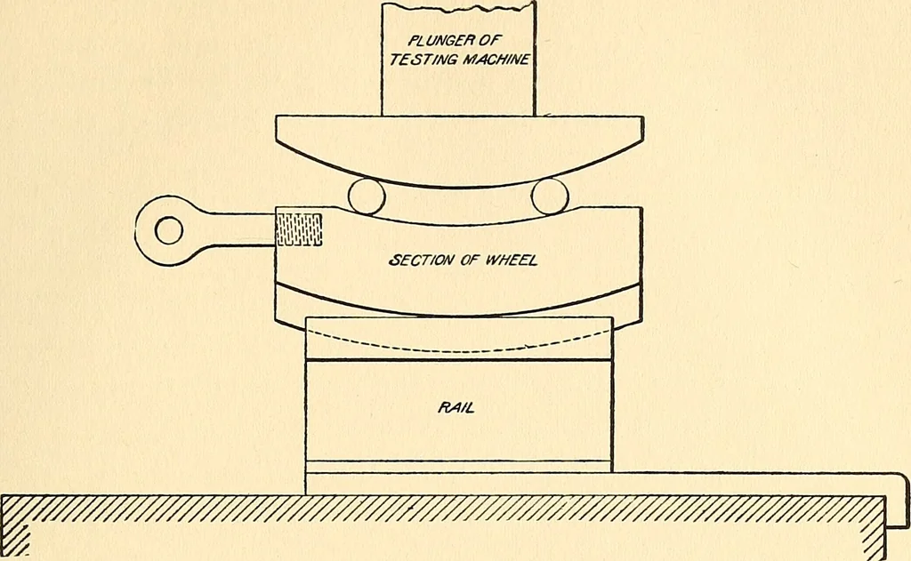 An illustration from The car wheel; giving the results of a series of investigations, 1907, leaf 102