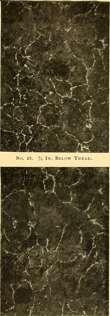 An illustration from The car wheel; giving the results of a series of investigations, 1907, leaf 54