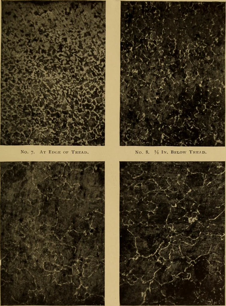 An illustration from The car wheel; giving the results of a series of investigations, 1907, leaf 36