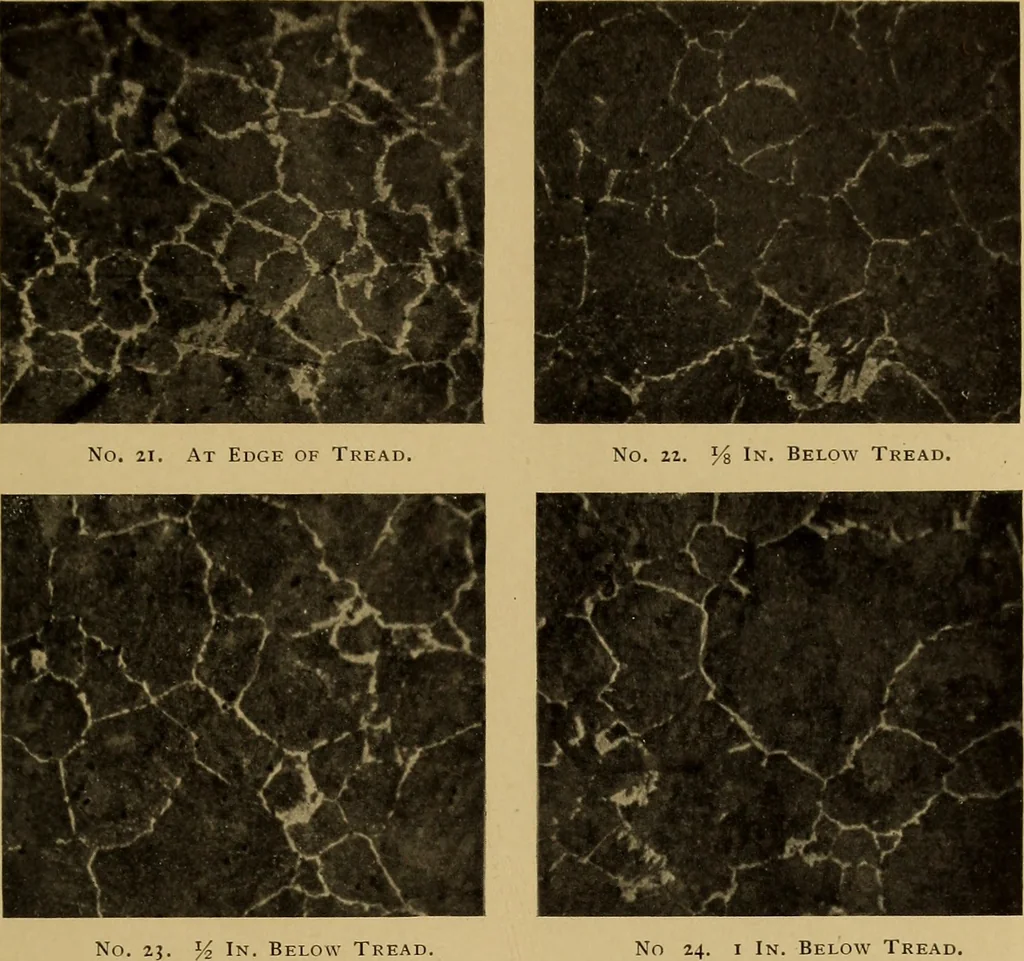 An illustration from The car wheel; giving the results of a series of investigations, 1907, leaf 48
