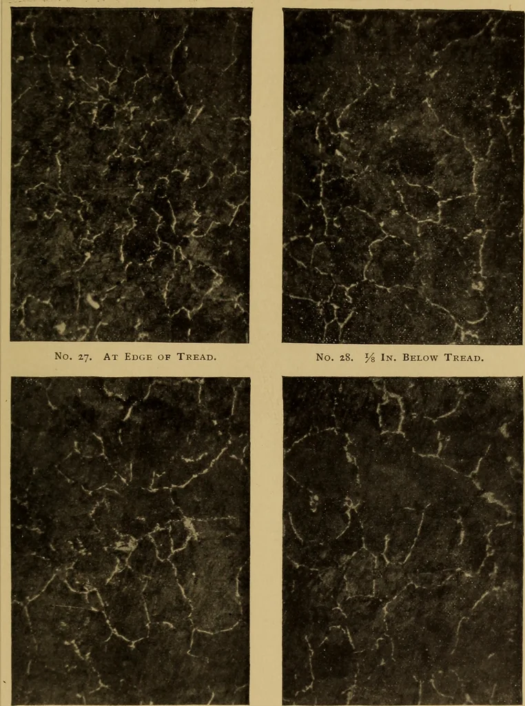 An illustration from The car wheel; giving the results of a series of investigations, 1907, leaf 52