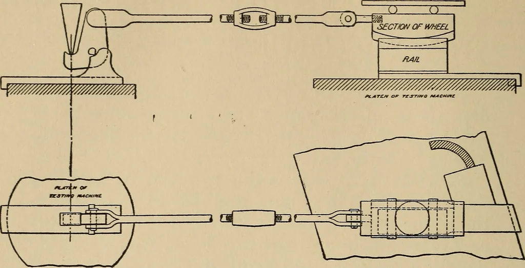 An illustration from The car wheel; giving the results of a series of investigations, 1907, leaf 99