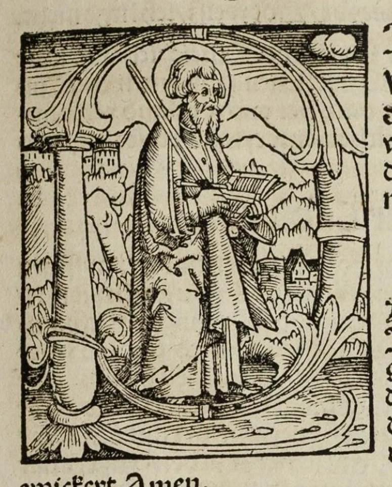 An illustration from Das Newe Testament Deůtzsch, 1522, leaf 302