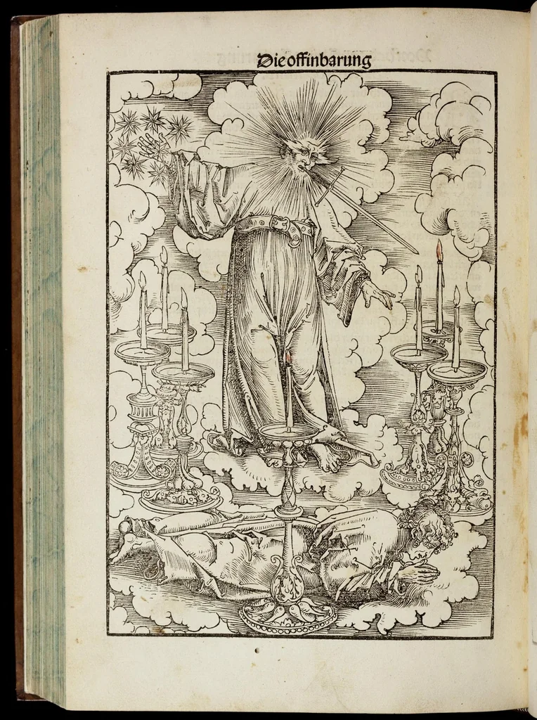 An illustration from Das Newe Testament Deůtzsch, 1522, leaf 401