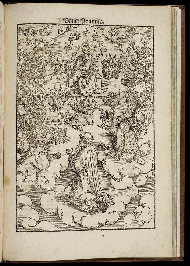 An illustration from Das Newe Testament Deůtzsch, 1522, leaf 406