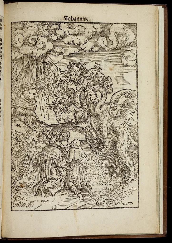 An illustration from Das Newe Testament Deůtzsch, 1522, leaf 430