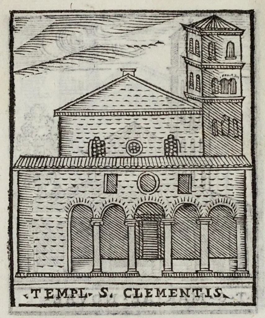 An illustration from Le cose maravigliose dell’alma città di Roma, 1595, leaf 109