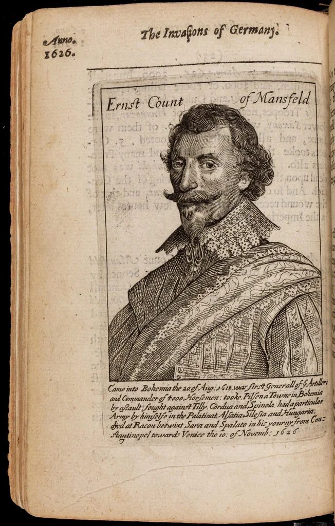 An illustration from The lamentations of Germany, 1638, leaf 221