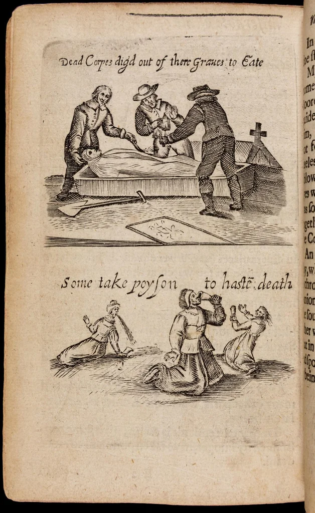 An illustration from The lamentations of Germany, 1638, leaf 415