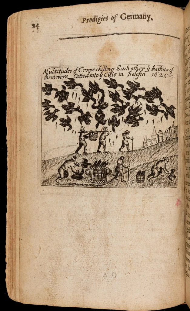 An illustration from The lamentations of Germany, 1638, leaf 63
