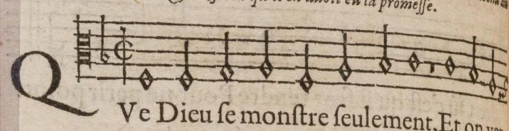 An illustration from Pseaumes de David, 1562, leaf 217