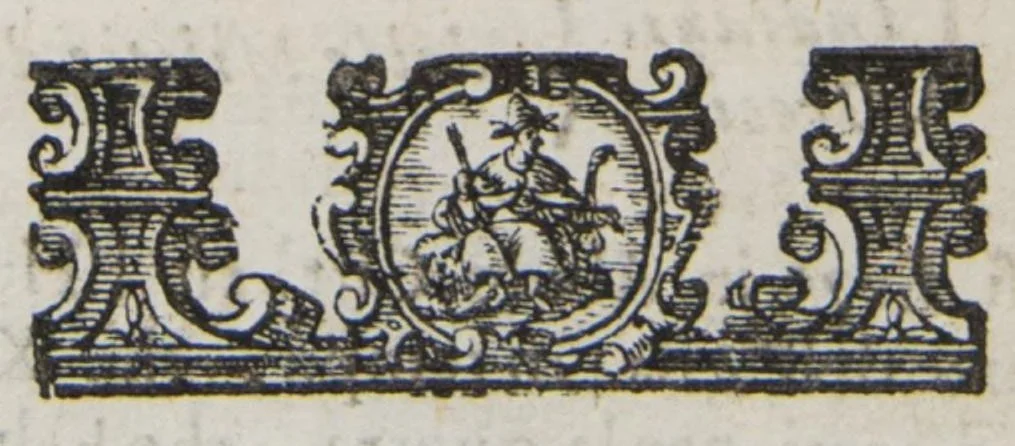 An illustration from Xerse, 1654, leaf 6