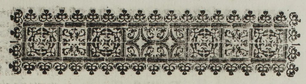 An illustration from La regina Sant'Orsola, 1625, leaf 8