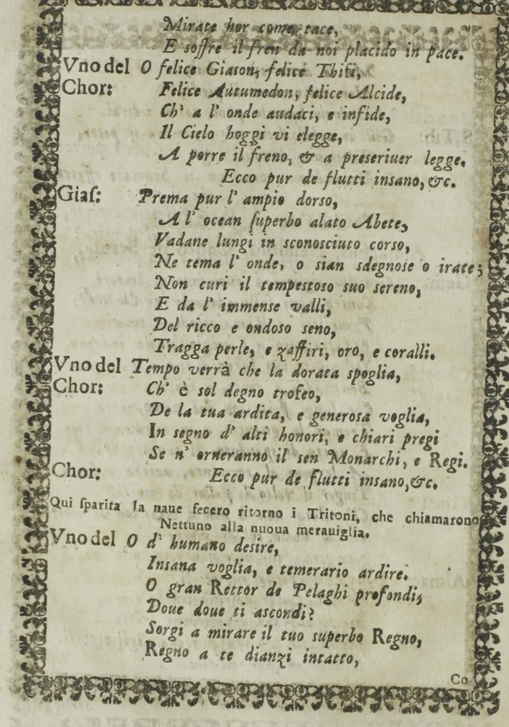 An illustration from La S. Cecilia, 1637, leaf 85