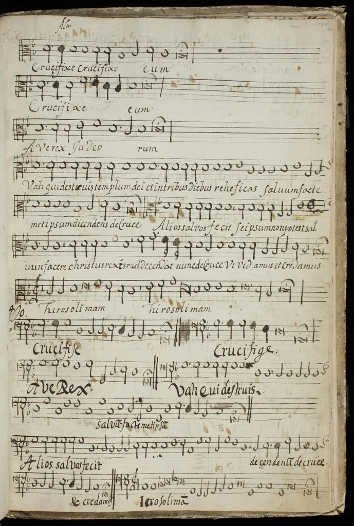 An illustration from [Mexican choir books] [v. 3], 1600, leaf 270