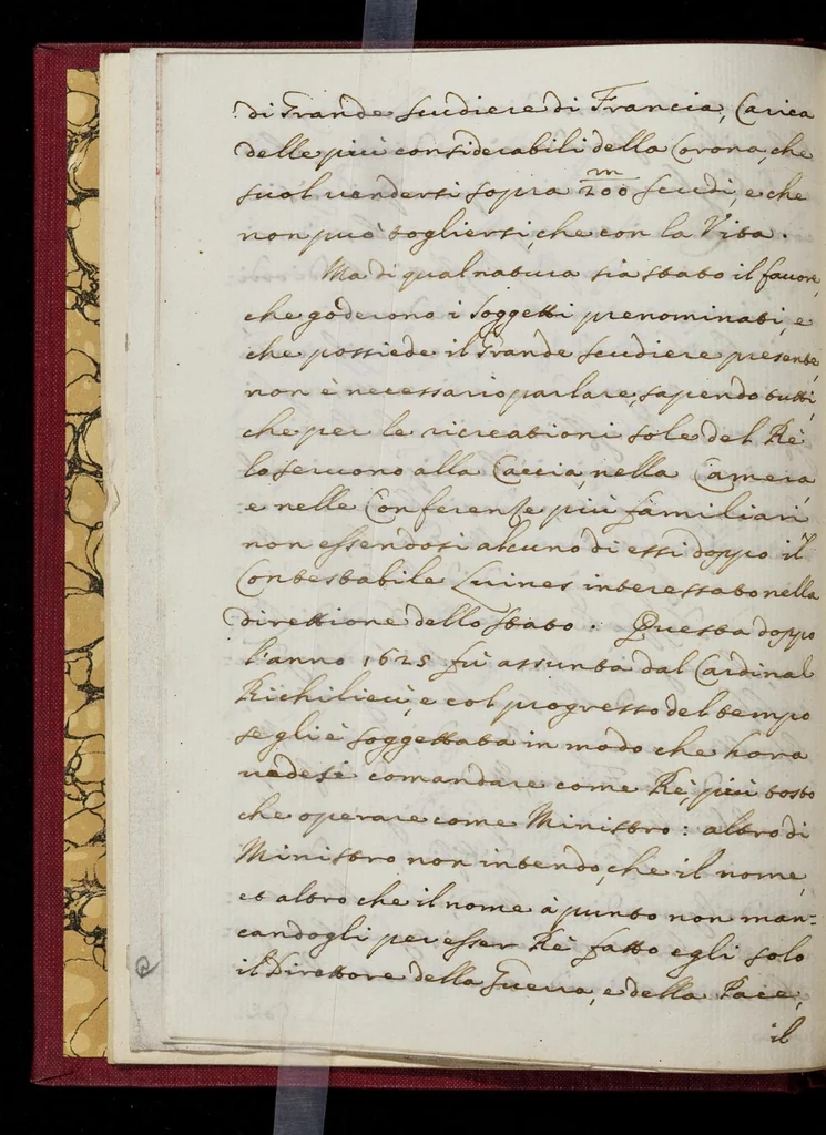 An illustration from Relatione di Francia Li 19 nouember 1641, 1641, leaf 13