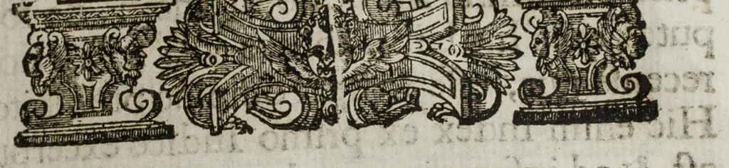 An illustration from Index librorum prohibitorum, 1664, leaf 220