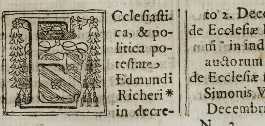 An illustration from Index librorum prohibitorum, 1664, leaf 228
