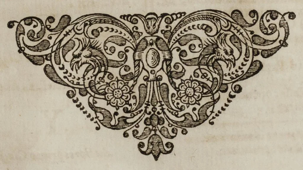 An illustration from Index librorum prohibitorum, 1664, leaf 316
