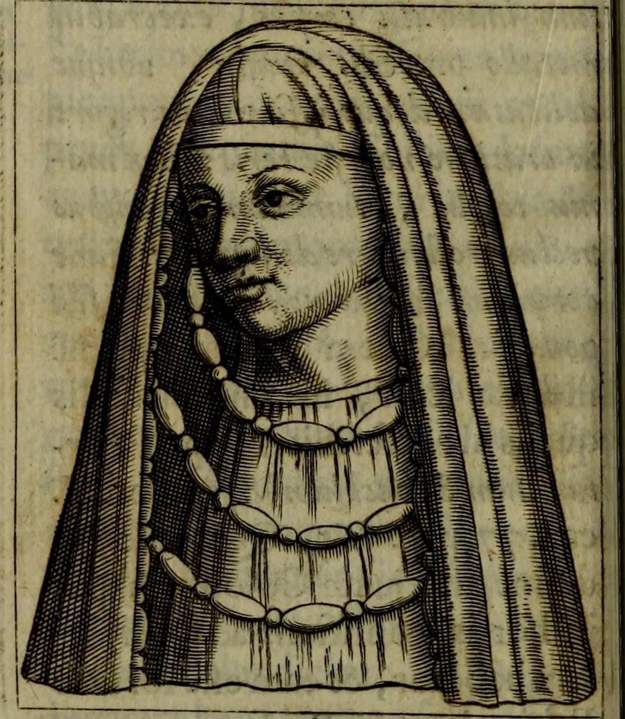 An illustration from Caspari Bartholini Thom. F. De inauribus veterum syntagma : accedit Mantissa ex Thomae Bartholini Miscellaneis medicis de Annulis narium, 1676, leaf 135