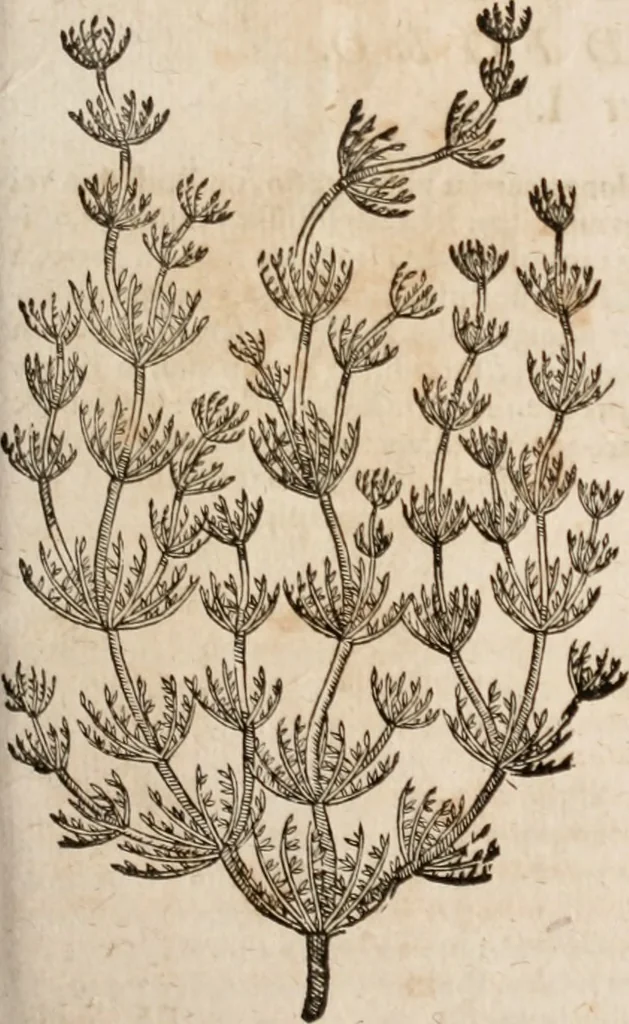 An illustration from Caspari Bavhini ... theatri botanici in qvo plantæ svpra sexcentæ ab ipso primum descriptæ cum plurimis figuris proponuntur, 1671, leaf 34