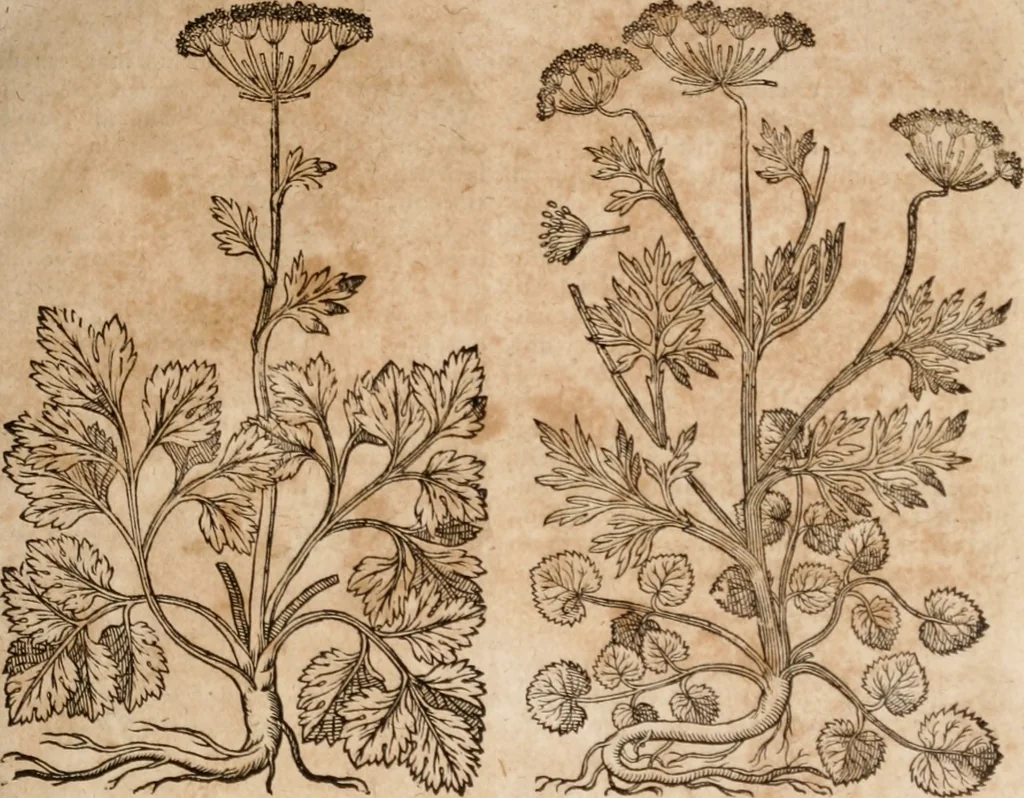 An illustration from Caspari Bavhini ... theatri botanici in qvo plantæ svpra sexcentæ ab ipso primum descriptæ cum plurimis figuris proponuntur, 1671, leaf 90